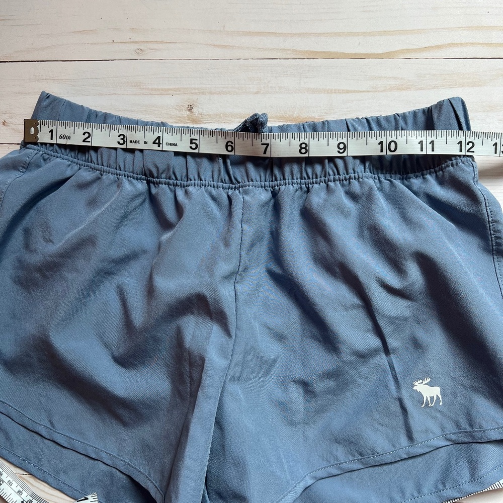 abercrombie Kids Slate Blue Running Shorts size 11/12 - Picture 6 of 8